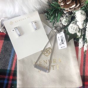 NWT Kendra Scott Stan Bracelet and Lady Stud Set